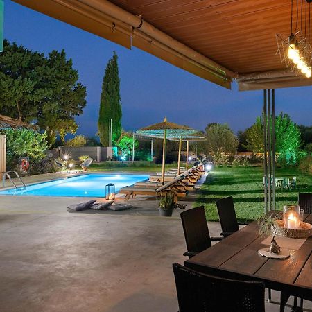 Ethria Pool Villa With Heated Jacuzzi アファンドウ エクステリア 写真