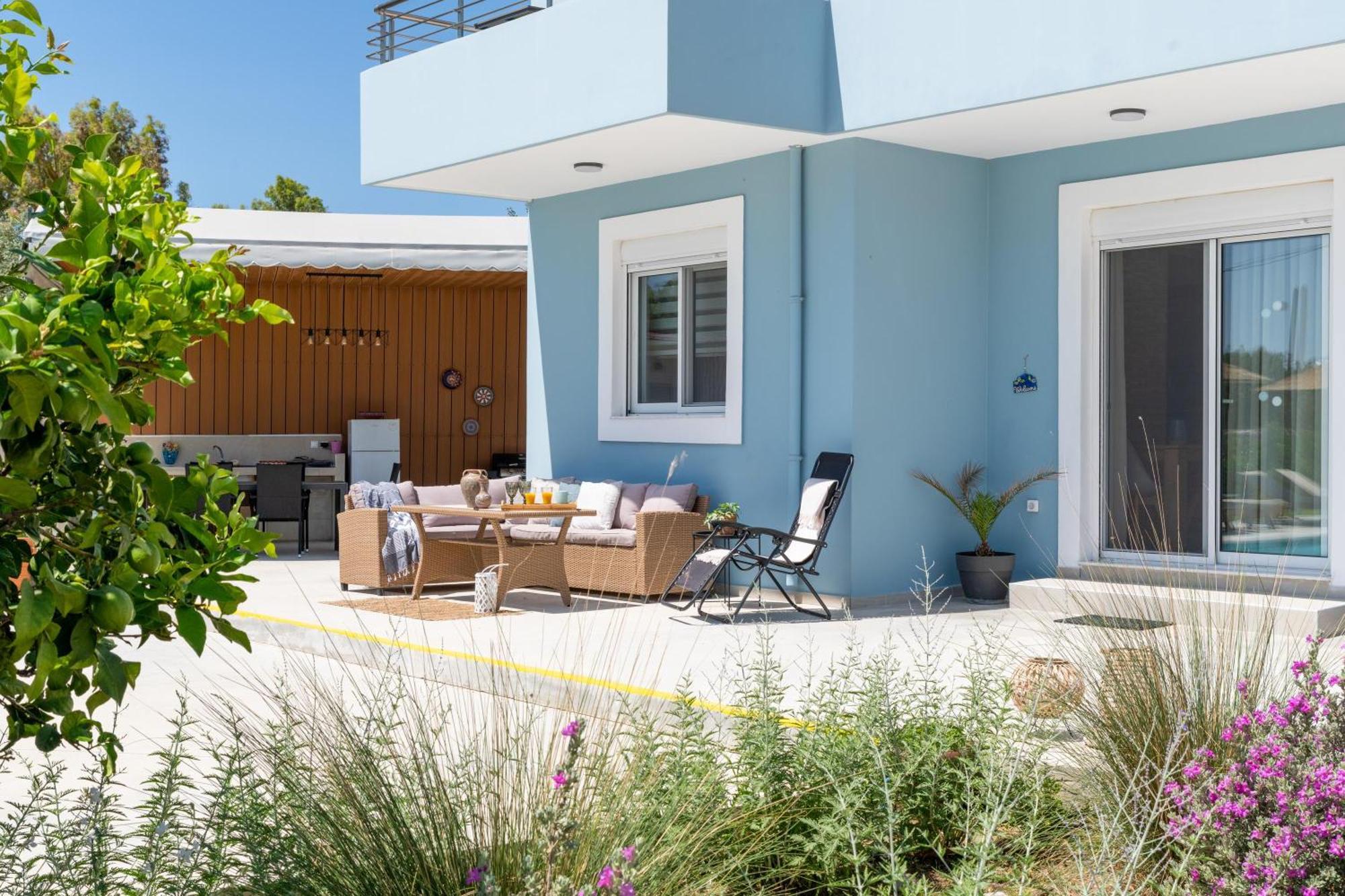 Ethria Pool Villa With Heated Jacuzzi アファンドウ エクステリア 写真