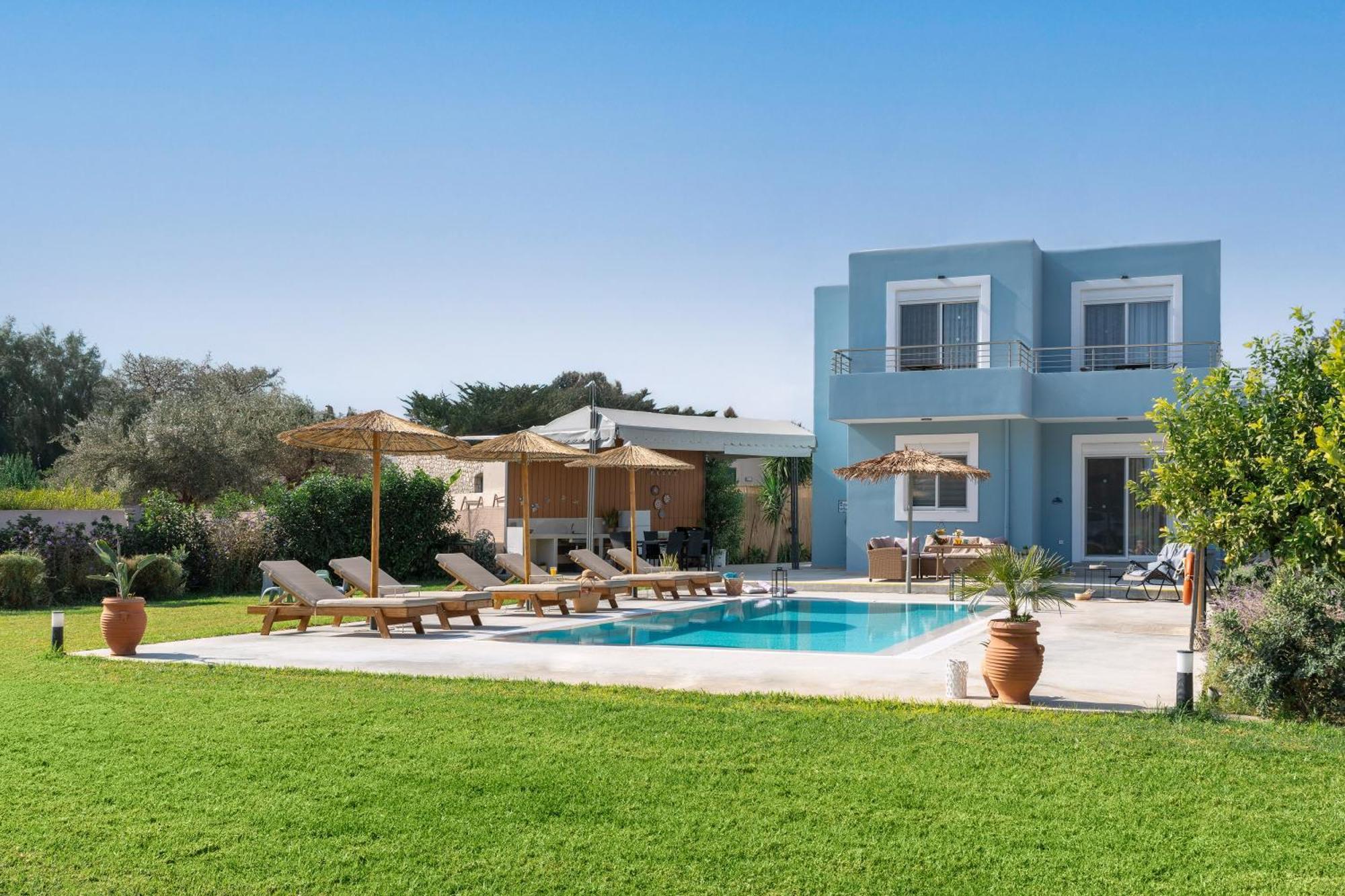 Ethria Pool Villa With Heated Jacuzzi アファンドウ エクステリア 写真
