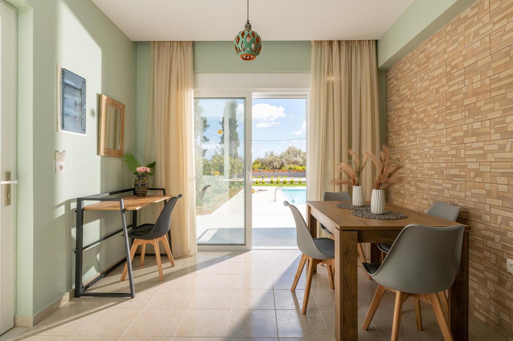 Ethria Pool Villa With Heated Jacuzzi アファンドウ エクステリア 写真